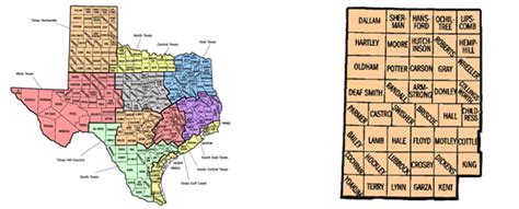 Map Of Texas Panhandle Cities Map