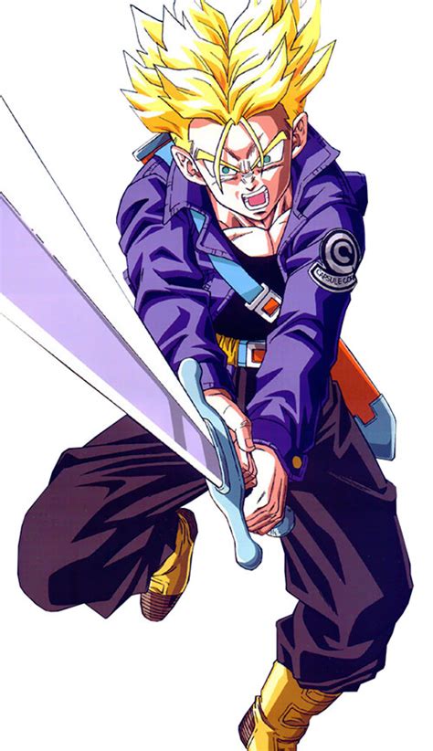 Trunks Dragon Ball Character Androids Future Version Character