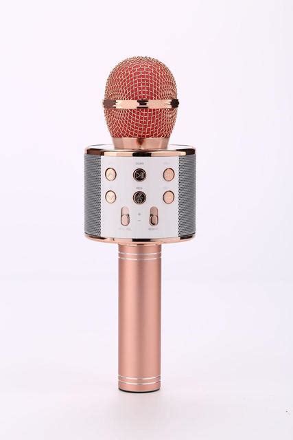 Ws 858 Professional Bluetooth Wireless Microphone Karaoke Speaker