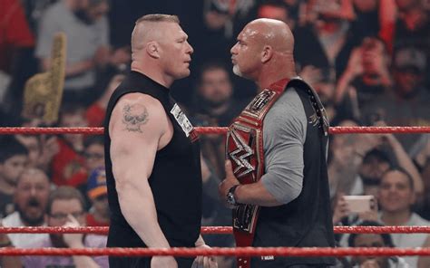 Goldberg On Brock Lesnar I Can Never Repay Him