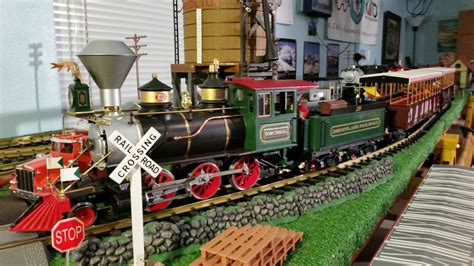 Lgb Disneyland Railroad Custom 2 6 0 Mogul Locomotive And Train With