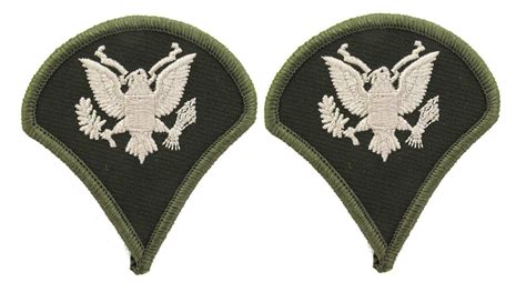 Us Army Agsu Chevrons Rank Pair Pinks And Greens