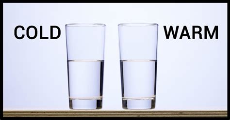 The Eye Opening Differences Between Drinking Warm And Cold Water Might