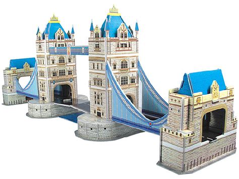Playtastic Faszinierendes 3d Puzzle Tower Bridge In London 41 Puzzle