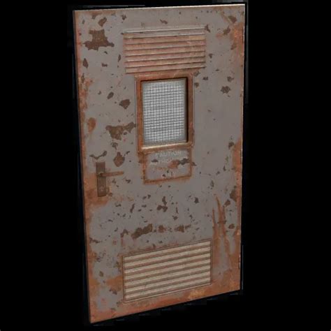 Rust Factory Door Corrosion Hour