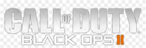 Call Of Duty Black Ops 2 Logo Png Monochrome Transparent Png
