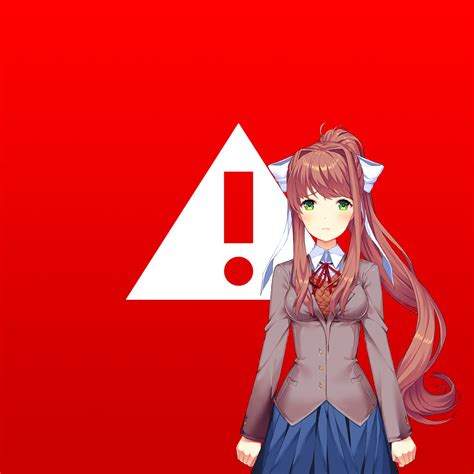Sorry This Waifu Is Blocked By Your Isp Monika Asks You To Save Net