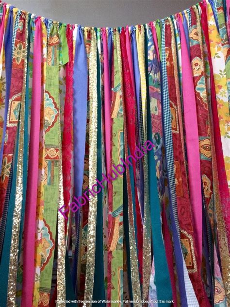 Indian Curtain Saree Silk Boho Curtain Gypsy Curtain Hippy Etsy