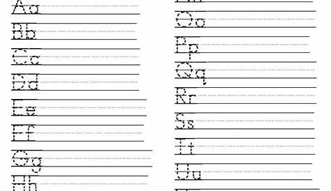 Handwriting Worksheets With Name | AlphabetWorksheetsFree.com