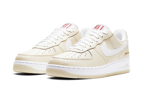 Nike is trying to resonate with all the foodies out there with its latest air force 1 low prm popcorn. inspired by the buttery treat, this af1 low comes dressed in a coconut milk, white, and university red color scheme. Nike Air Force 1 Low Popcorn CW2919-100 Release Date - SBD