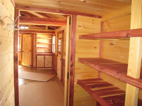 Trophy Amish Cabins Llc 12 X 32 Lodgecedar Deluxe