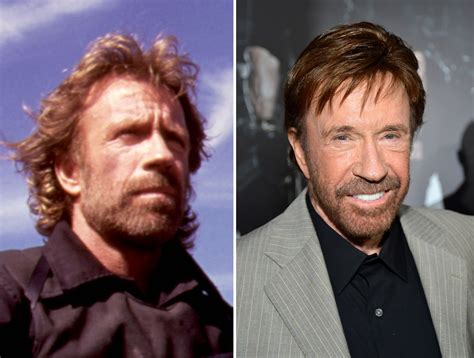 Actors Of The 80s Then And Now Chuck Norris Celebrities Then And