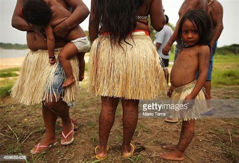Members Of The Munduruku Indigenous Tribe Gather Along The Tapajos News Photo Getty Images