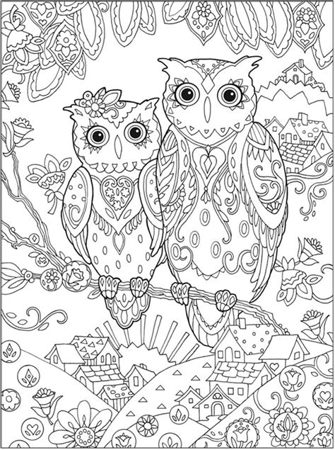 Maybe you would like to learn more about one of these? OWL Coloring Pages for Adults. Free Detailed Owl Coloring ...