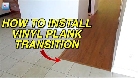 How To Easy Install Laminate Flooring Transition Strips With Track On