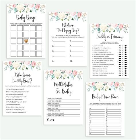 Disney Parent Match Game Baby Shower Games Printable Baby Etsy