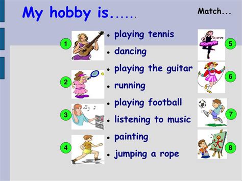 Ppt Hobbies Powerpoint Presentation Free Download Id626