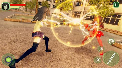High School Girls Anime Sword Fighting Games 2018 For