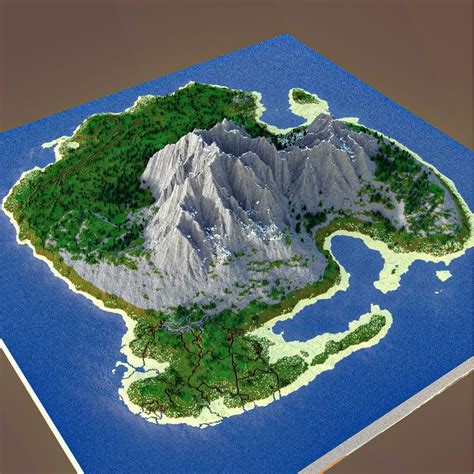 Love To Share My First Custom Island With You Guys Rminecraft