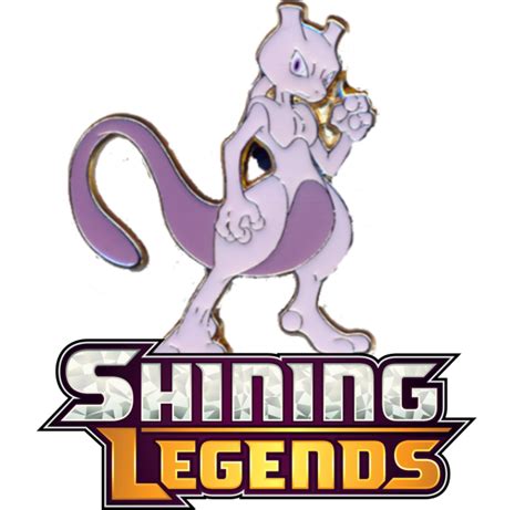 Official Pokemon Collector Pin Mewtwo Shining Legends Ebay