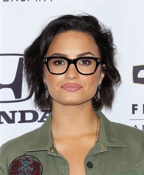 Demi Lovatos Glasses Popsugar Latina Photo 2