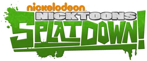 Old Nicktoons Splatdown Logo And Info By Coonfoot On Deviantart