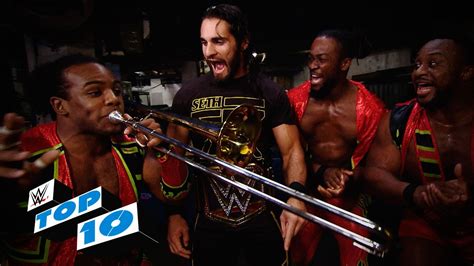 Top 10 Smackdown Moments Wwe Top 10 Oct 1 2015 Youtube
