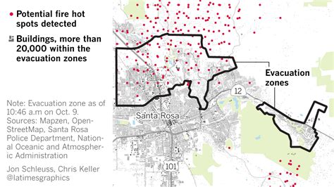 another 5 000 buildings added in extended fire evacuation zones in santa rosa la times