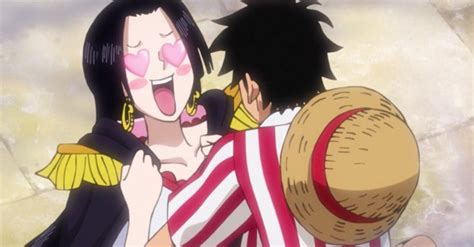 New One Piece Episode Brings Out Luffy X Boa Shippers In Pour Dessin