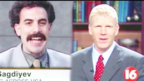 Borat 2006 News Channel Scene Youtube