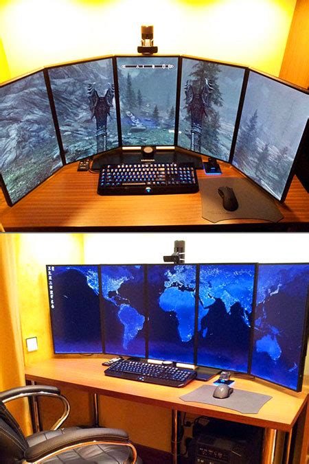 18 Of The Worlds Coolest Multi Display Computer Setups Techeblog