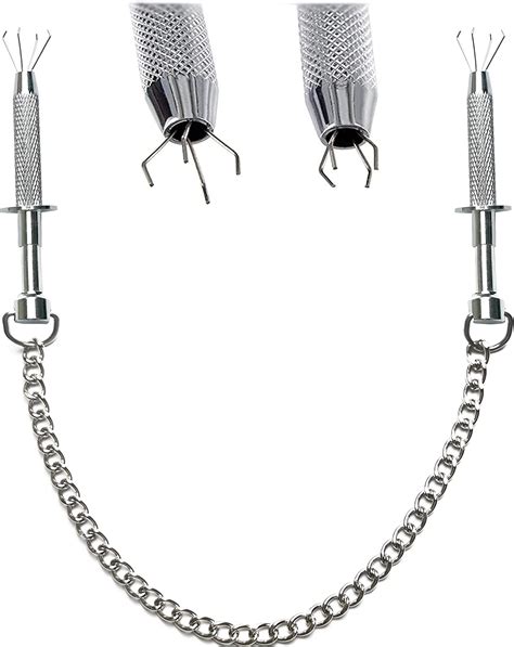 Onundon Nipple Clamps Nipple Sex Nipple Clamps With Metal Chain Nipple Clamps For Bdsm Erotic Sm