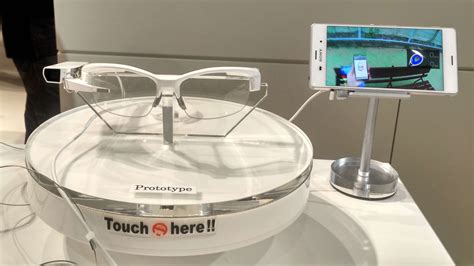 Sony Smarteyeglass Attach First Look This Specs Accessory Has