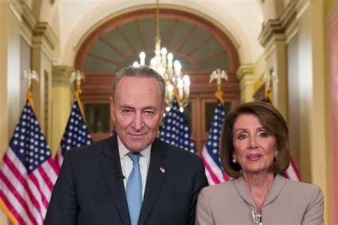 Pelosi Schumer Meet With Furloughed Workers