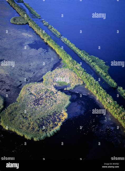 Aerial View Above Mississippi River Delta Louisiana Stock Photo Alamy