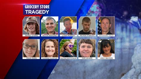 remembering the 10 victims of the boulder king soopers shooting fox21 news colorado