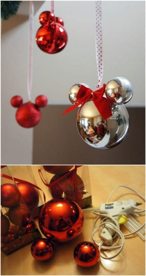 It's november 1st and even though i think about christmas all year long. 20 Creative DIY Disney Christmas Ornaments Anyone Can Do - DIY & Crafts