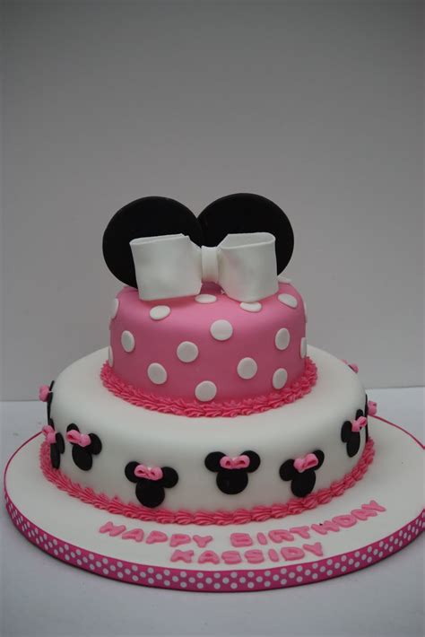 Whimsical By Design Minnie Mouse Birthday Cake