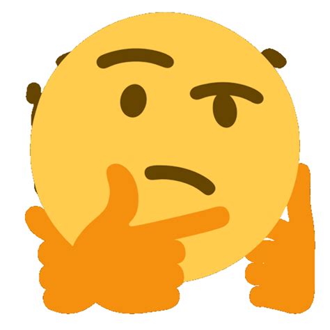 Download High Quality Thinking Emoji Transparent Kawaii Face