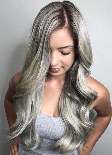 Stunning Long Silver Hairstyles And Hair Color Ideas For 2018 Long