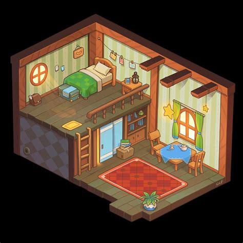 Pixosprout Pixel Art Isometric Art Minecraft Crafts