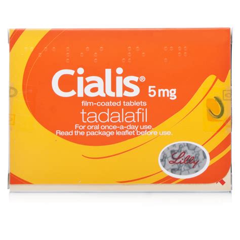 Cialis Tadalafil 5mg Tablets For Erectile Dysfunction Chemist Direct