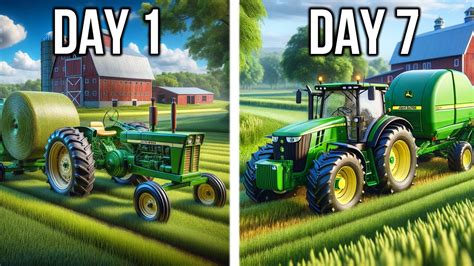 Day Broke To Billionaire In Farming Simulator Youtube