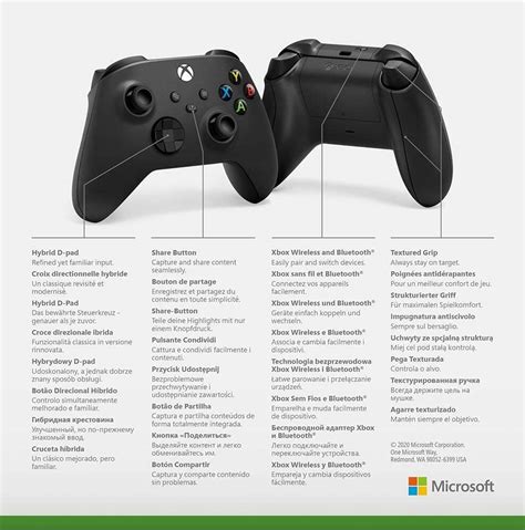 Xbox Series Xs Wireless Controller Carbon Black Ps