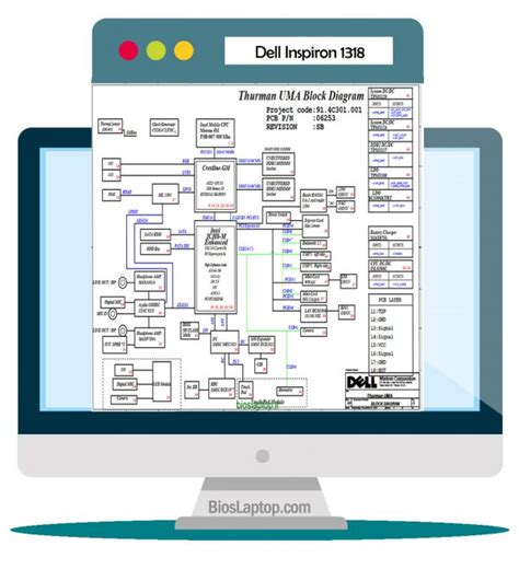 Dell Inspiron 1318 Laptop Schematic Diagram Bios Laptop