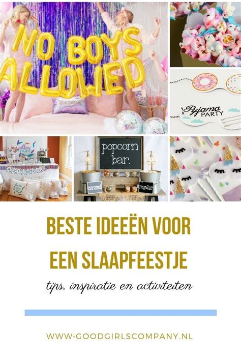 Slaapfeestje Organiseren Tips Uitnodiging En De Leukste Slaapfeestje