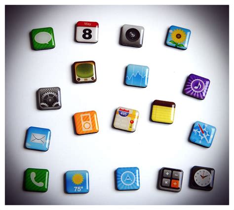 Iphone App Magnets Purchased From Ebay Sam Feldwick Flickr
