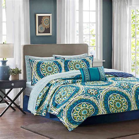 Madison Park Essentials Serenity 7 9 Piece Comforter Set Bed Bath