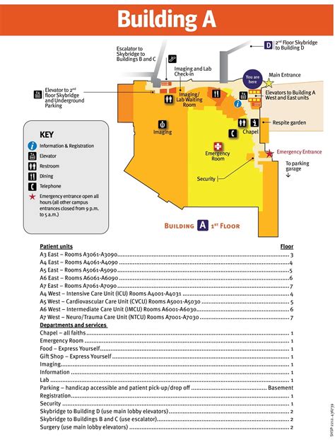 Salem Hospital Campus Map