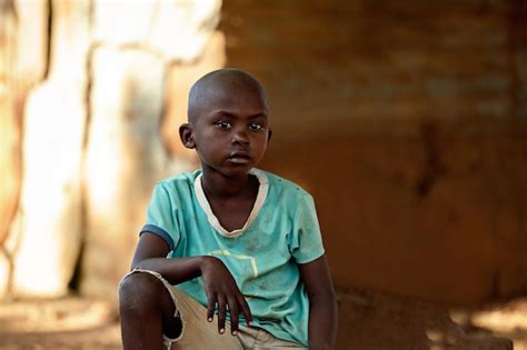 Premium Photo Portrait Of An African Boy From Kenya